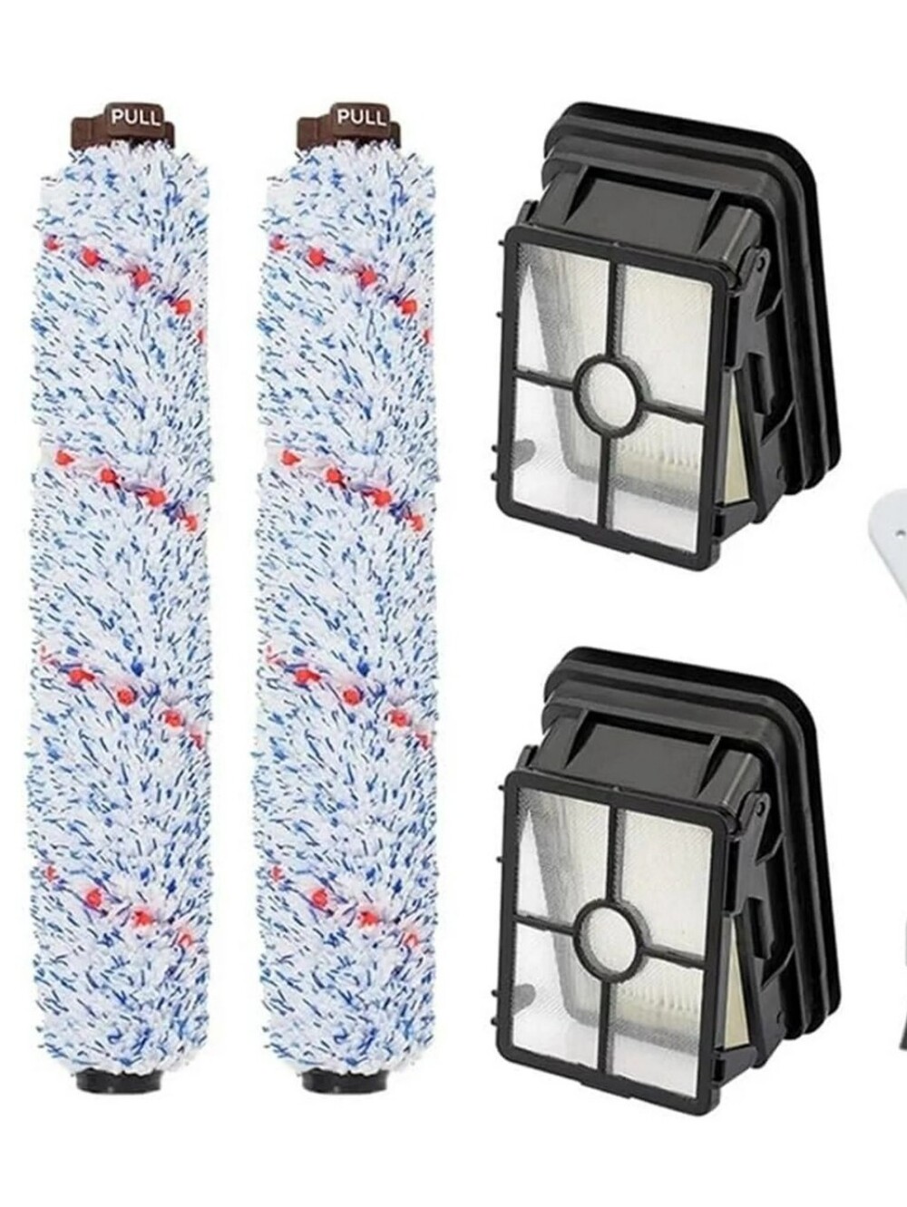 Bissell Crosswave Pet Pro Replacement Brush Roller Filter 2 Of Each